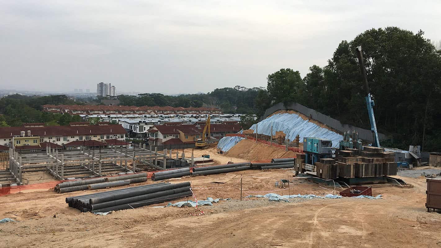Resillion Site progress